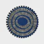 Круглый ковёр ART Design ручной работы из шерсти и мононити KV39219-32