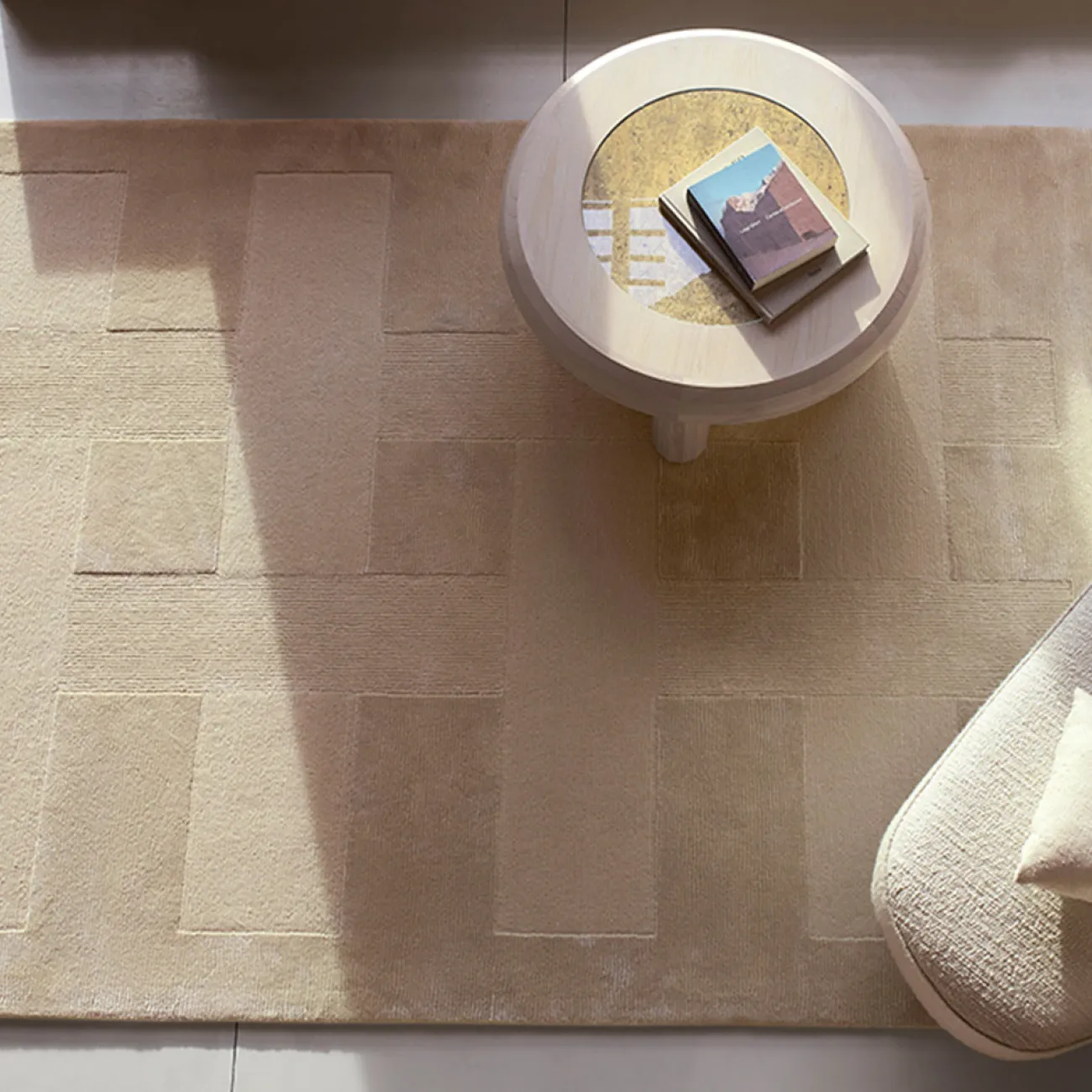 Роскошный ковёр ART Design ручной работы из шерсти и шёлка KV39220-32