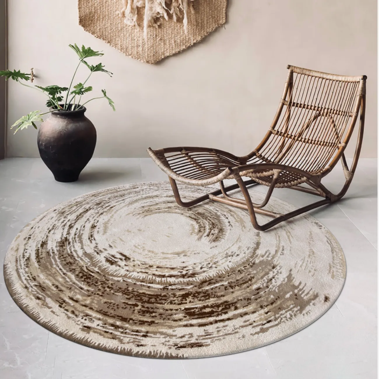 Роскошный ковёр  ART Design ручной работы из шерсти KV39221-32