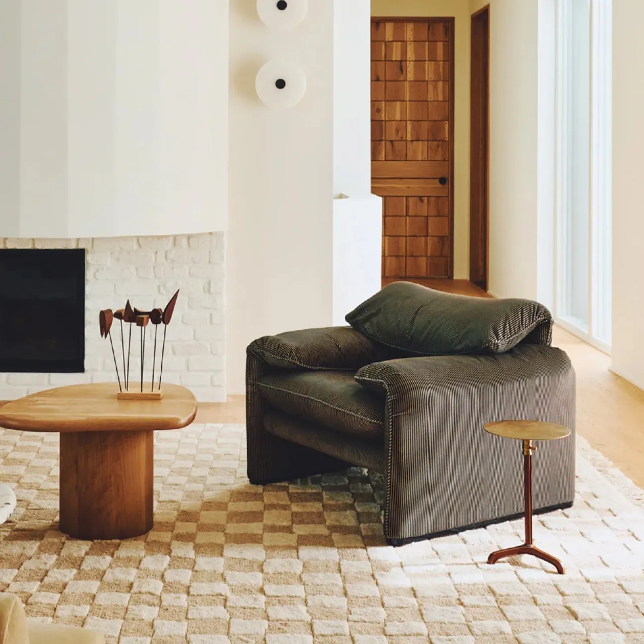 Роскошный ковёр  ART Design ручной работы из шерсти KV39223-32