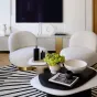 Практичный ковёр  ART Design ручной работы из шерсти или мононити KV39225-32