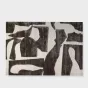 Абстрактный ковёр ART Design ручной работы из шерсти и шёлка KV39228-32