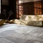 Абстрактный ковёр ART Design ручной работы из шерсти и шёлка KV39228-32