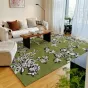 Красивый ковёр ART Design с цветочным узором KV39229-32