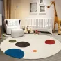 Круглый ковёр  ART Design ручной работы из шерсти KV39230-32