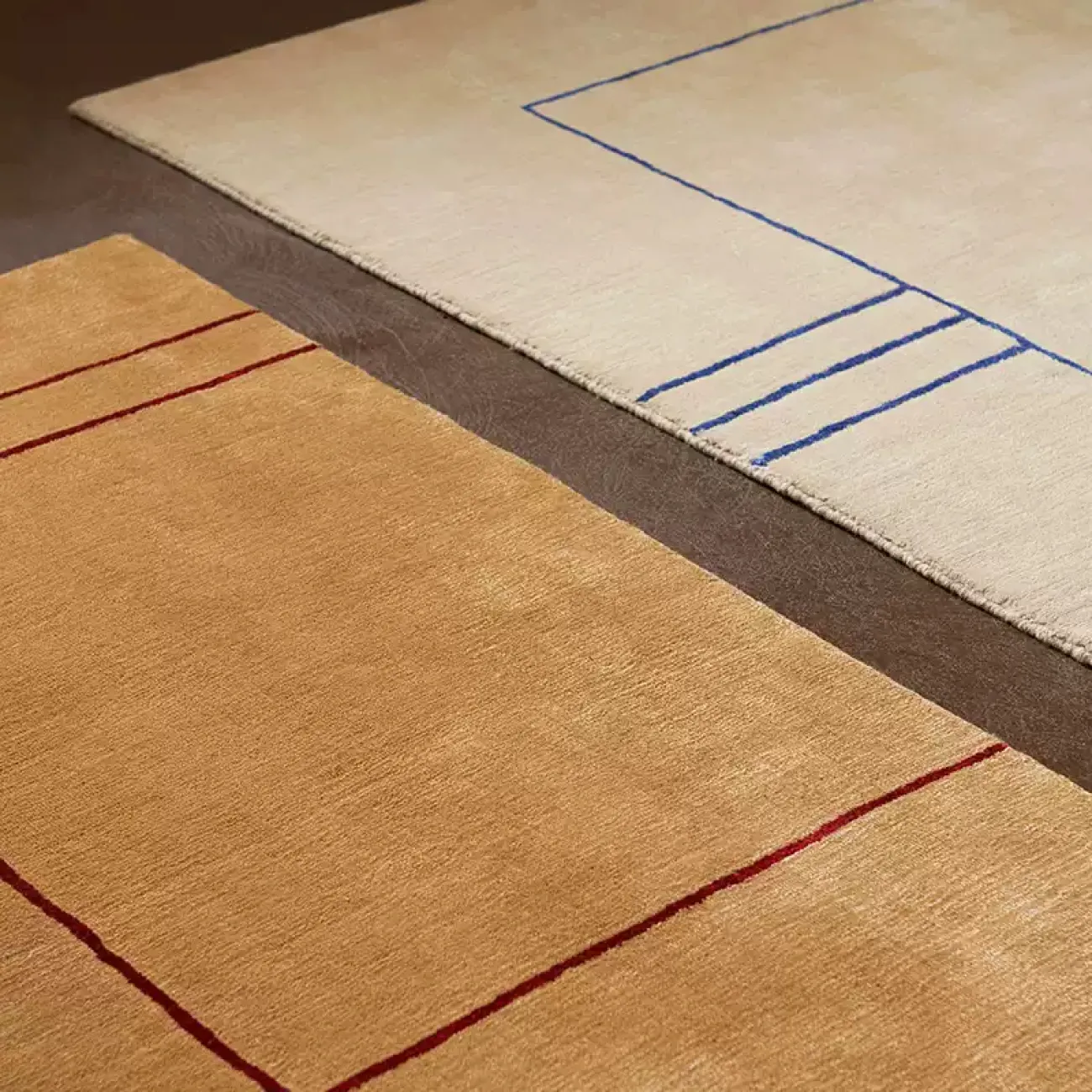 Практичный ковёр ART Design ручной работы из шерсти и шёлка KV39231-32