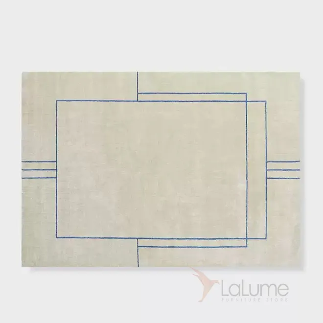 Практичный ковёр ART Design ручной работы из шерсти и шёлка KV39231-32