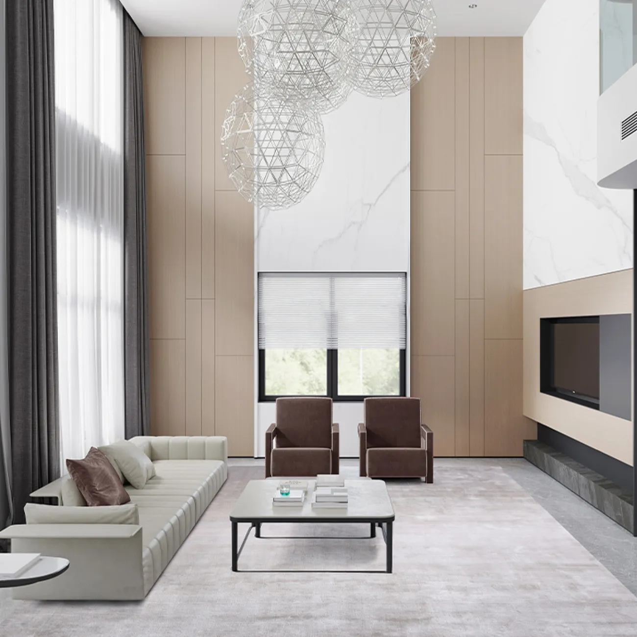 Элегантный ковёр ART Design ручной работы из лиоцеллы KV39233-32