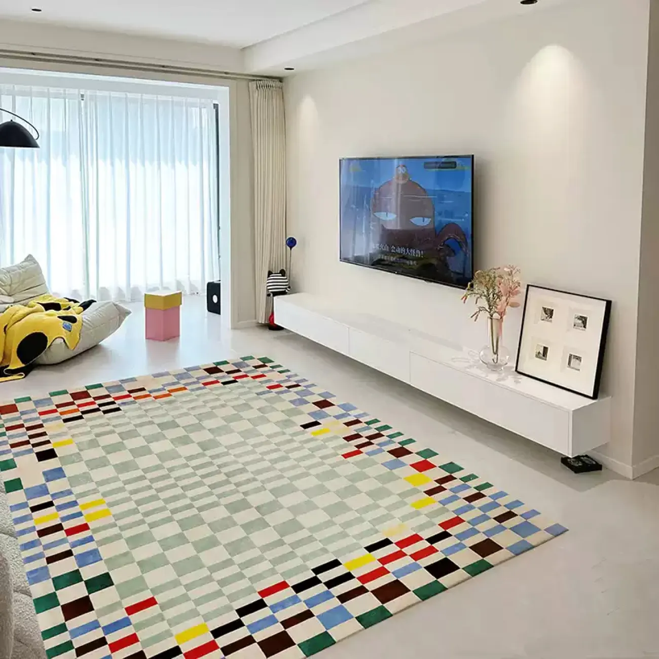 Тёплый ковёр ART Design ручной работы из шерсти KV39234-32