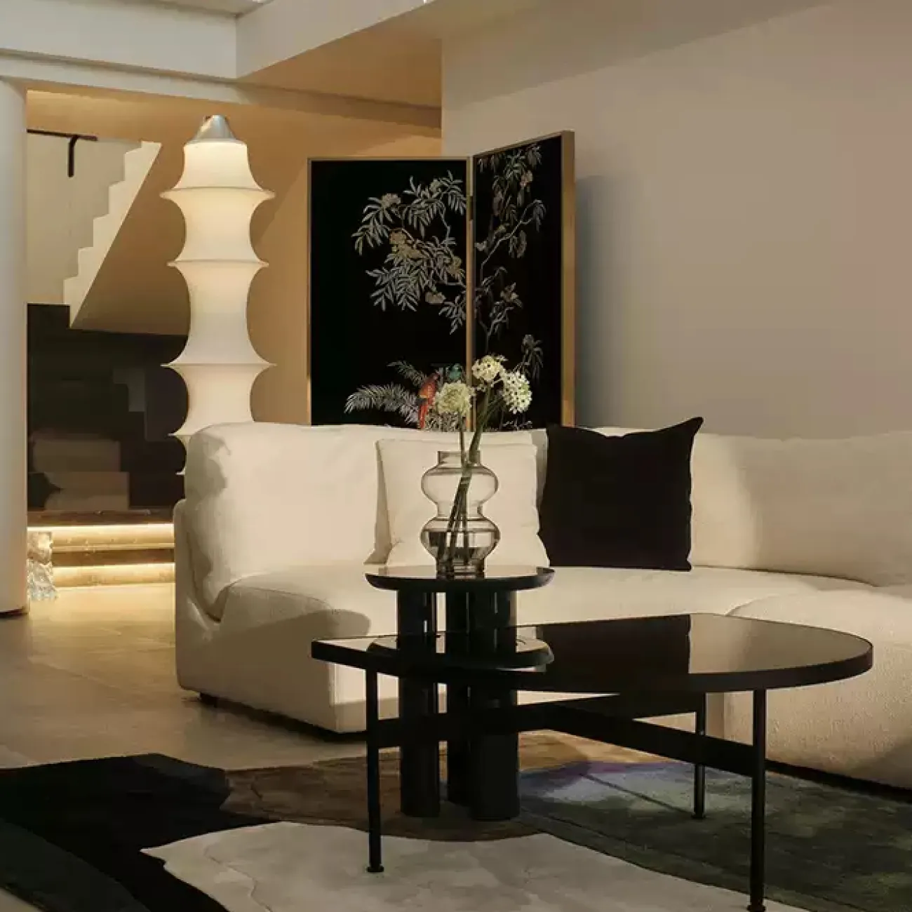 Оригинальный ковёр ART Design ручной работы из мононити KV39235-32