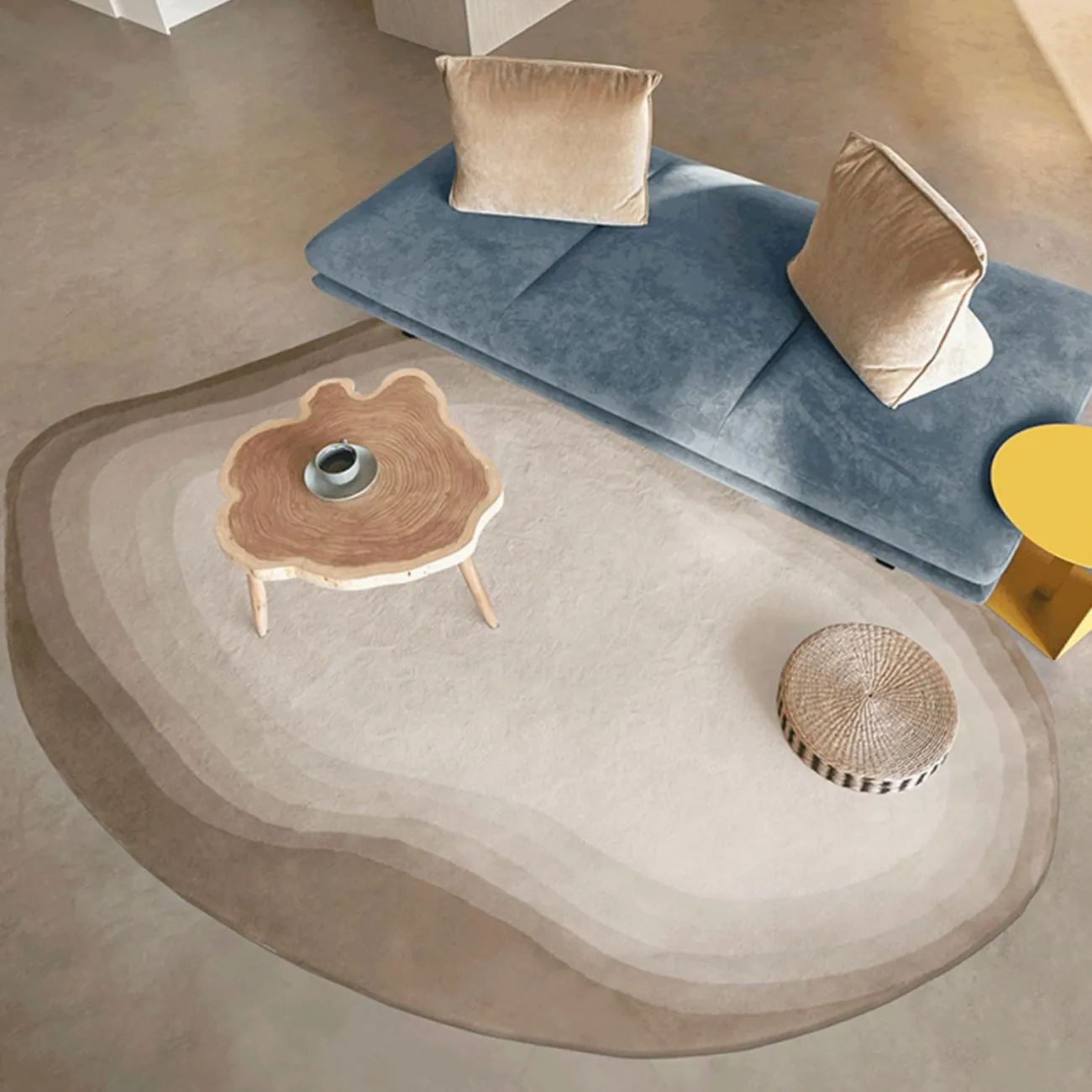 Удобный ковёр ART Design ручной работы из шерсти KV39240-32