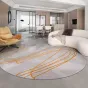 Круглый ковёр ART Design ручной работы из шерсти KV39251-32