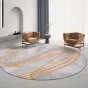 Круглый ковёр ART Design ручной работы из шерсти KV39251-32