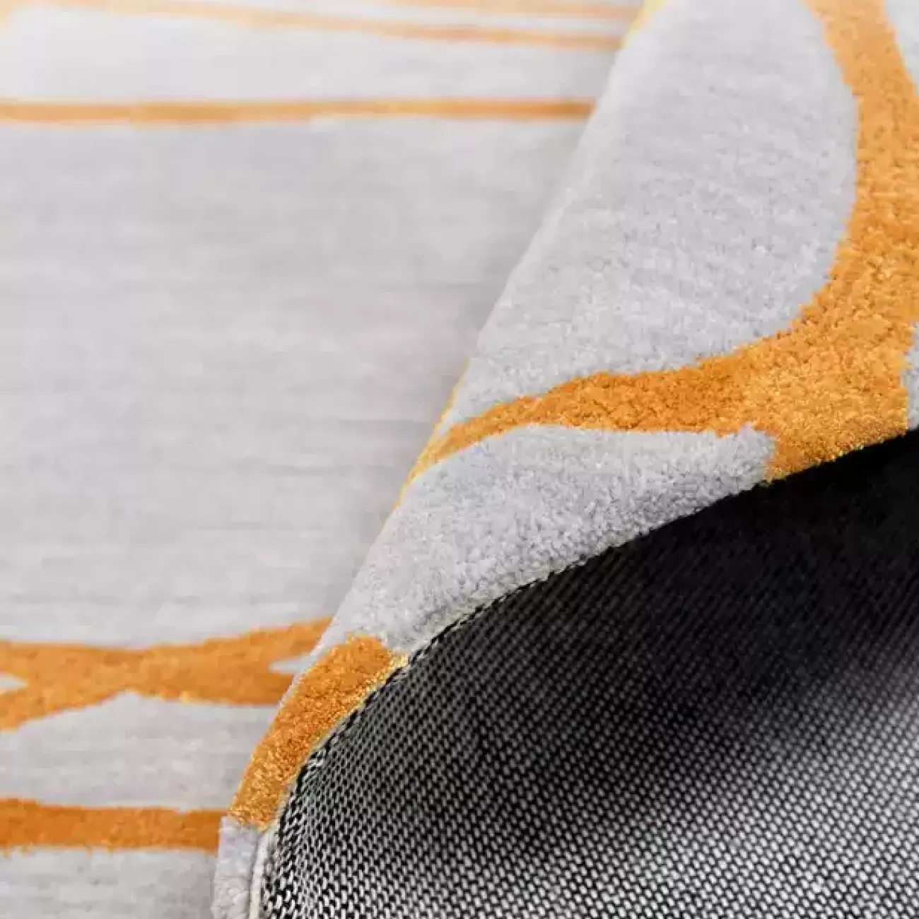 Круглый ковёр ART Design ручной работы из шерсти KV39251-32