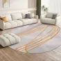 Круглый ковёр ART Design ручной работы из шерсти KV39251-32