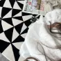 Оригинальный ковёр ART Design из шерсти KV39260-32