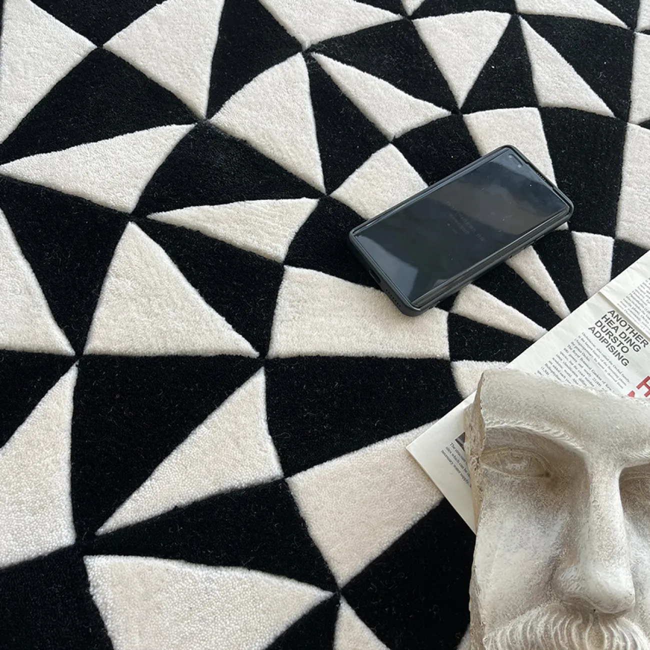 Оригинальный ковёр ART Design из шерсти KV39260-32