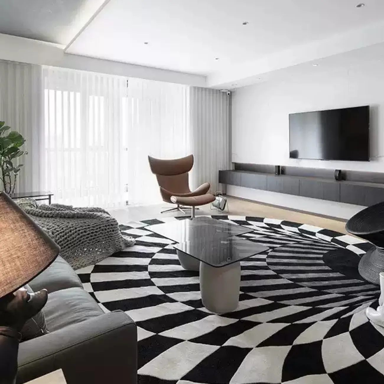 Оригинальный ковёр ART Design из шерсти KV39260-32