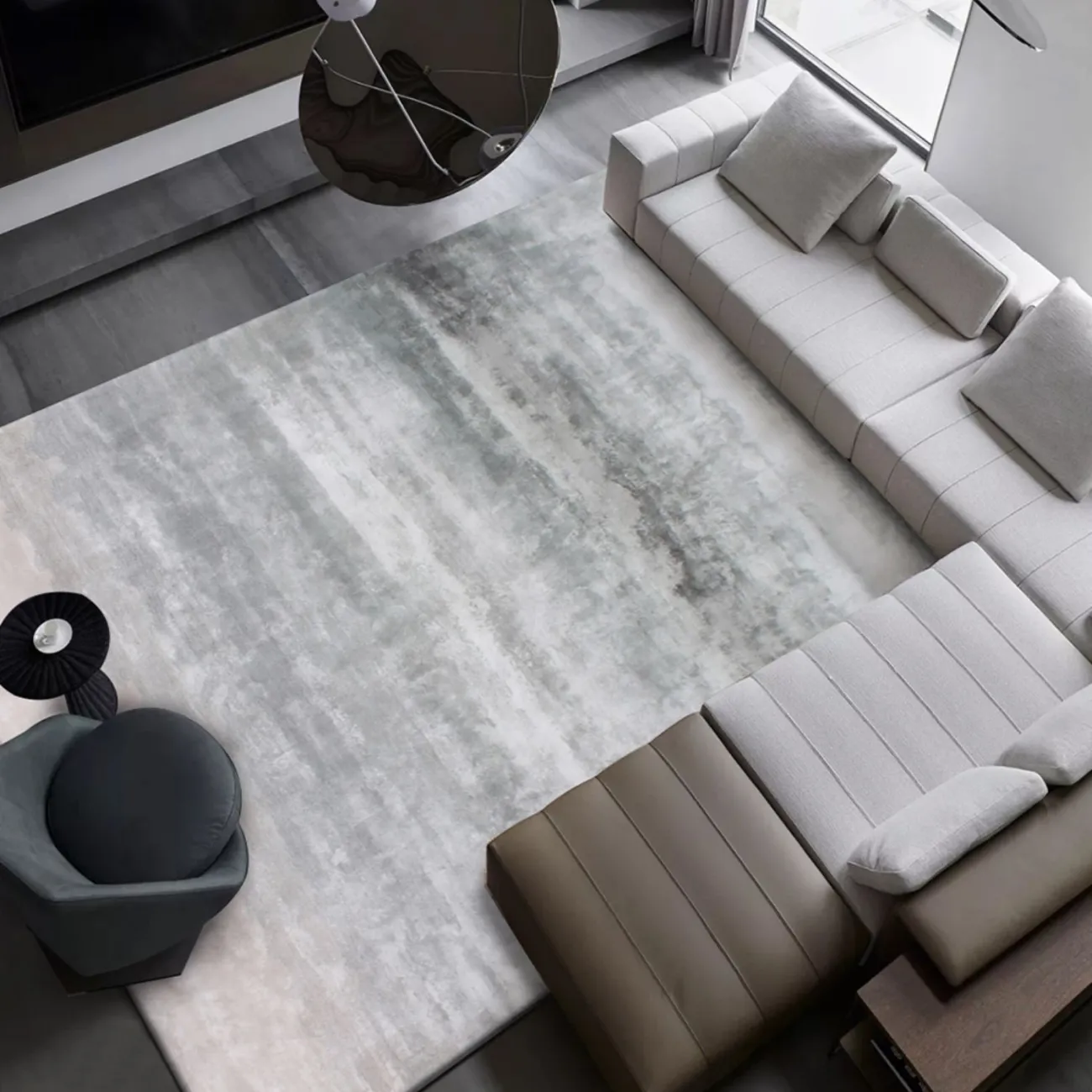 Практичный ковёр ART Design из бамбука KV39261-32