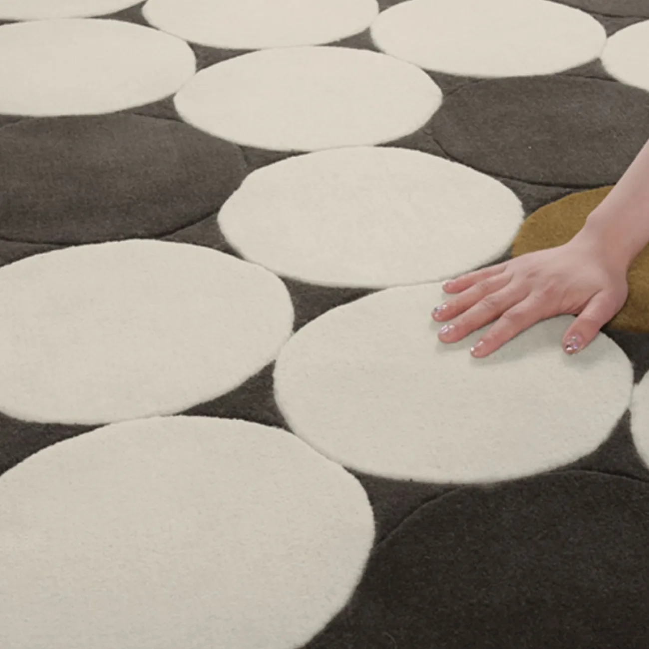 Нестандартный ковёр ART Design из шерсти KV39262-32