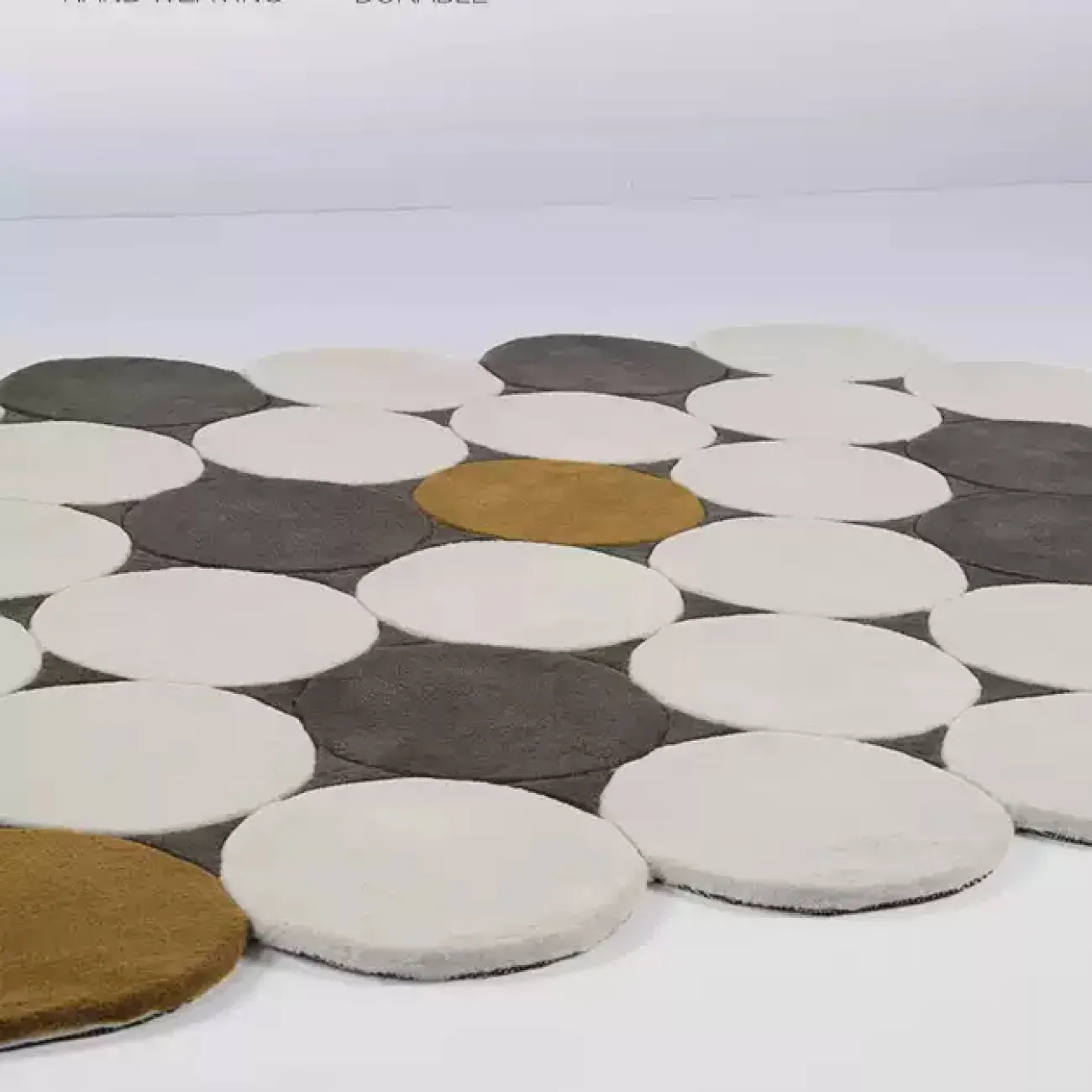 Нестандартный ковёр ART Design из шерсти KV39262-32