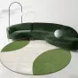 Тёплый ковёр ART Design из шерсти KV39268-32