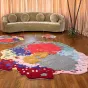 Яркий ковёр ART Design из шерсти KV39270-32
