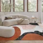 Тёплый ковёр ART Design из шерсти KV39271-32