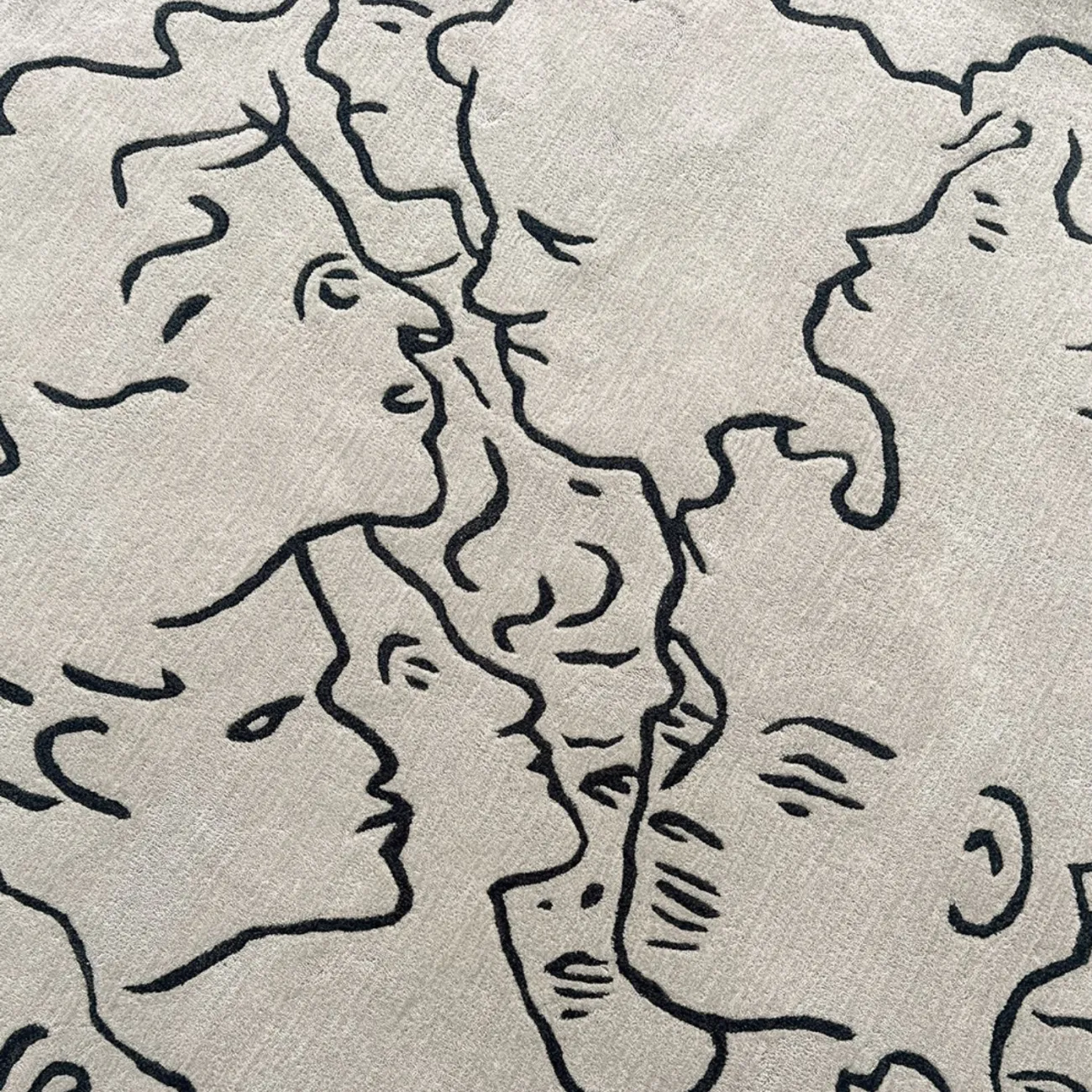 Оригинальный ковёр "Лица" ART Design KV39271-32