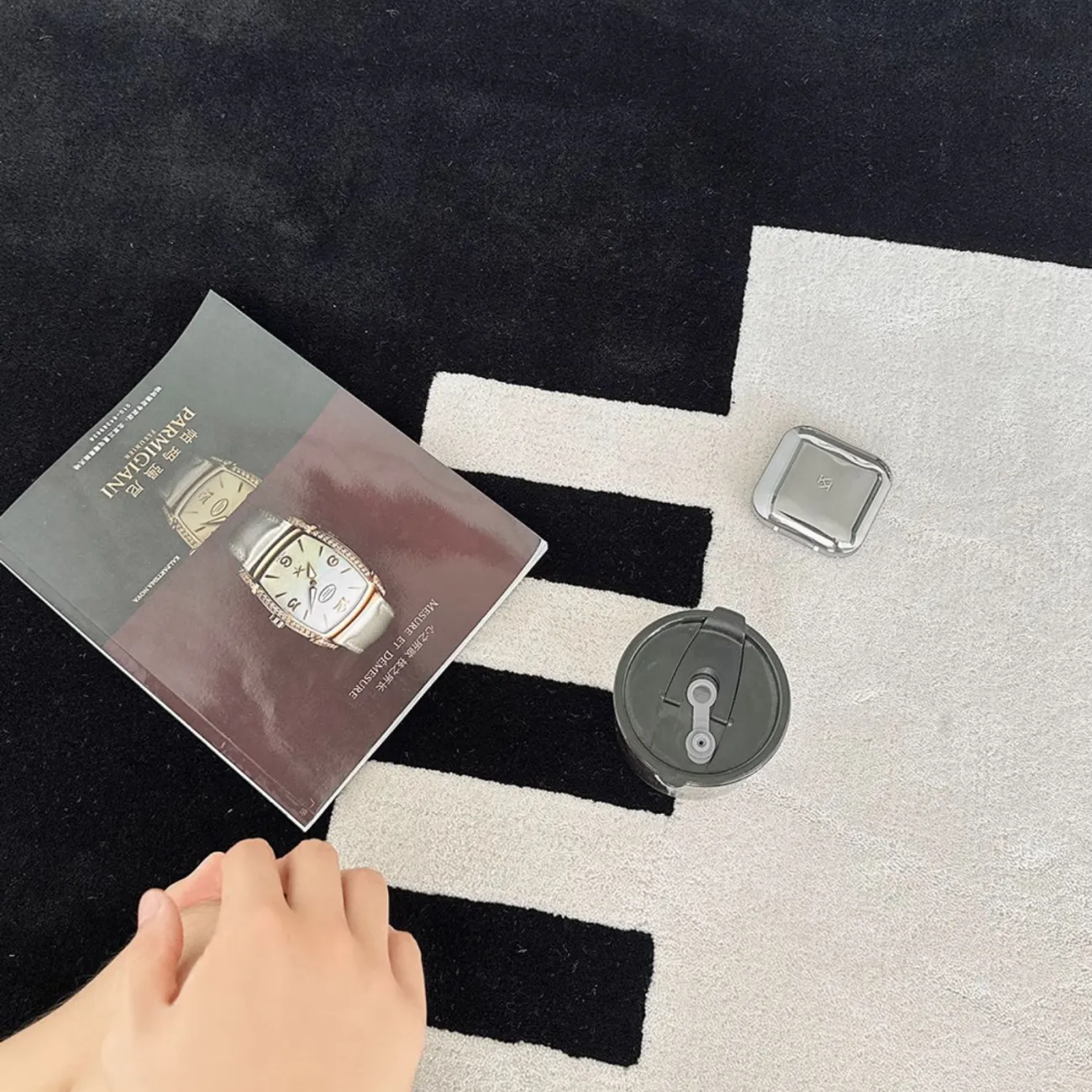 Дизайнерский ковёр ART Design из шерсти KV39273-32