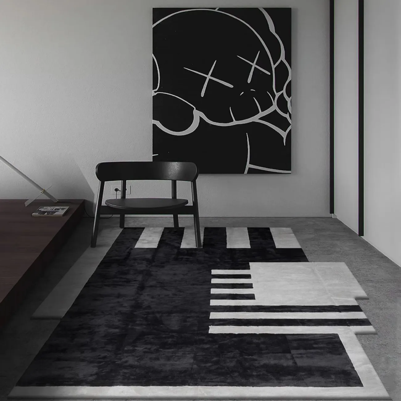 Дизайнерский ковёр ART Design из шерсти KV39273-32