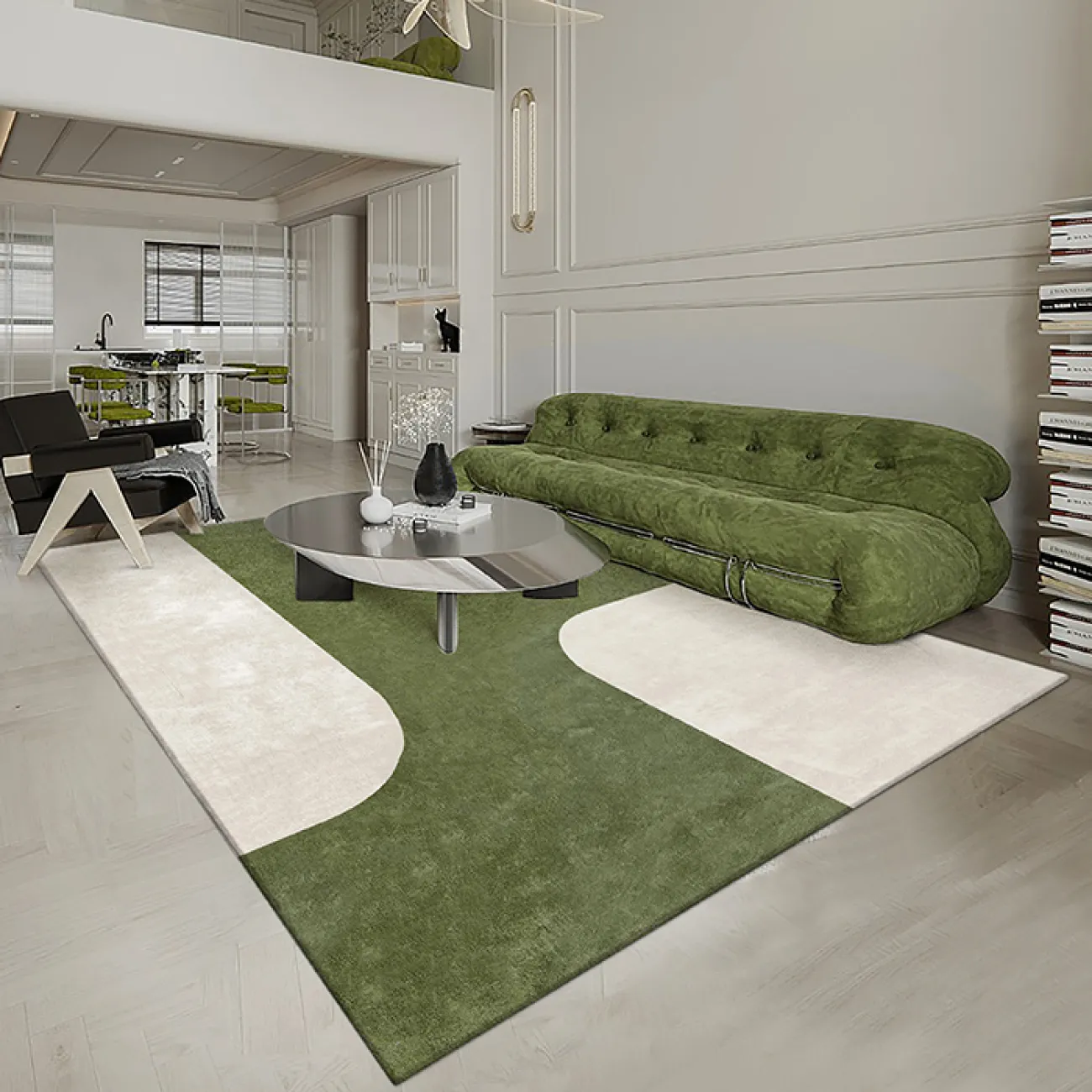 Тёплый ковёр ART Design из шерсти KV39279-32