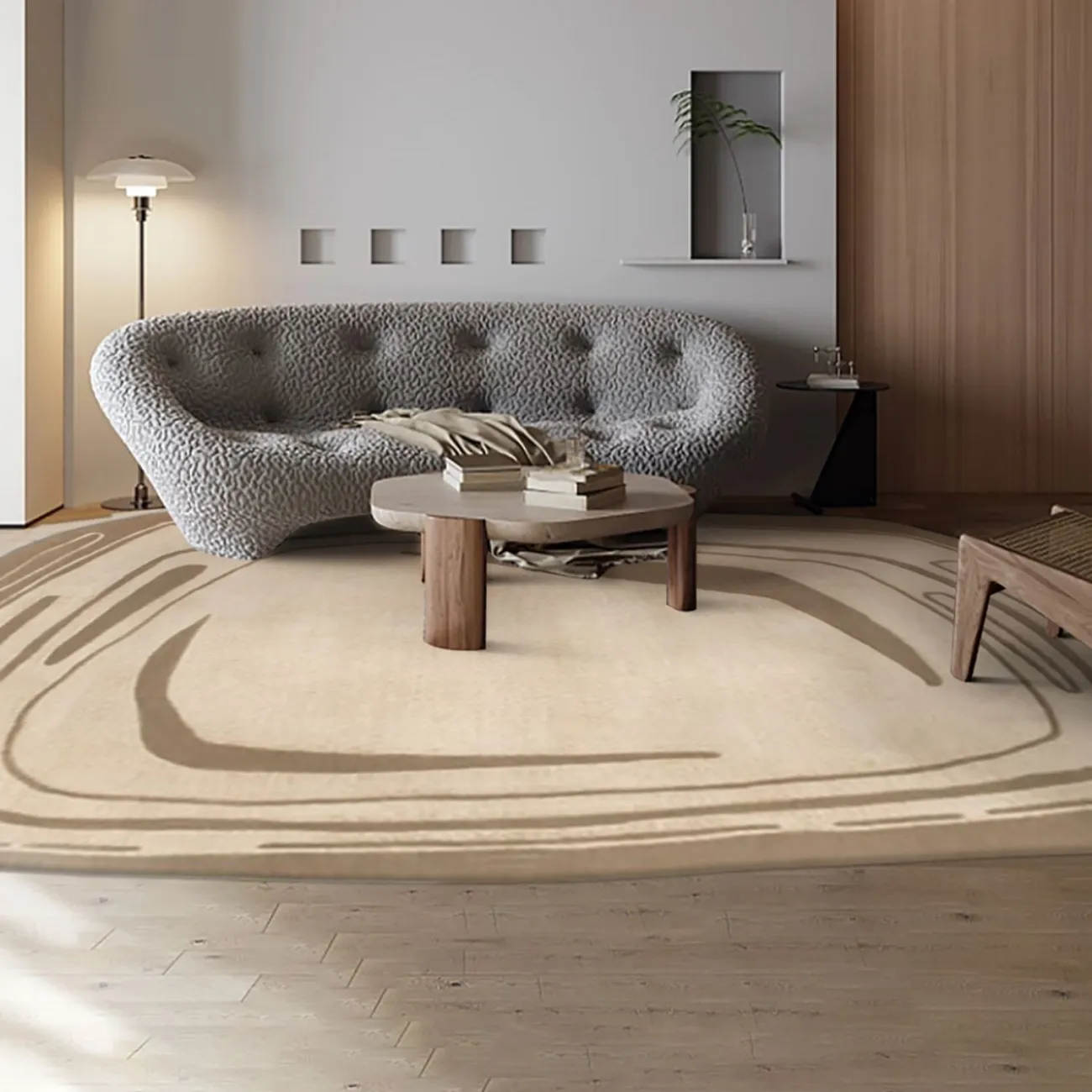 Тёплый ковёр ART Design из шерсти KV39276-32