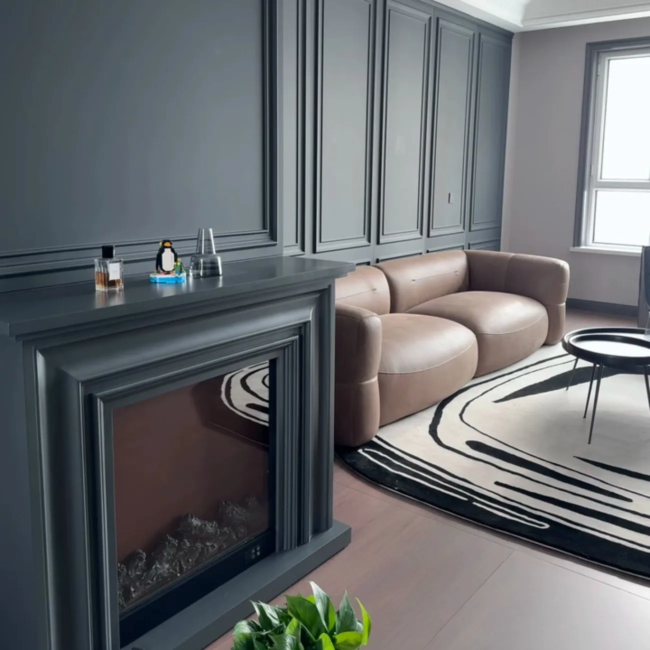 Тёплый ковёр ART Design из шерсти KV39276-32