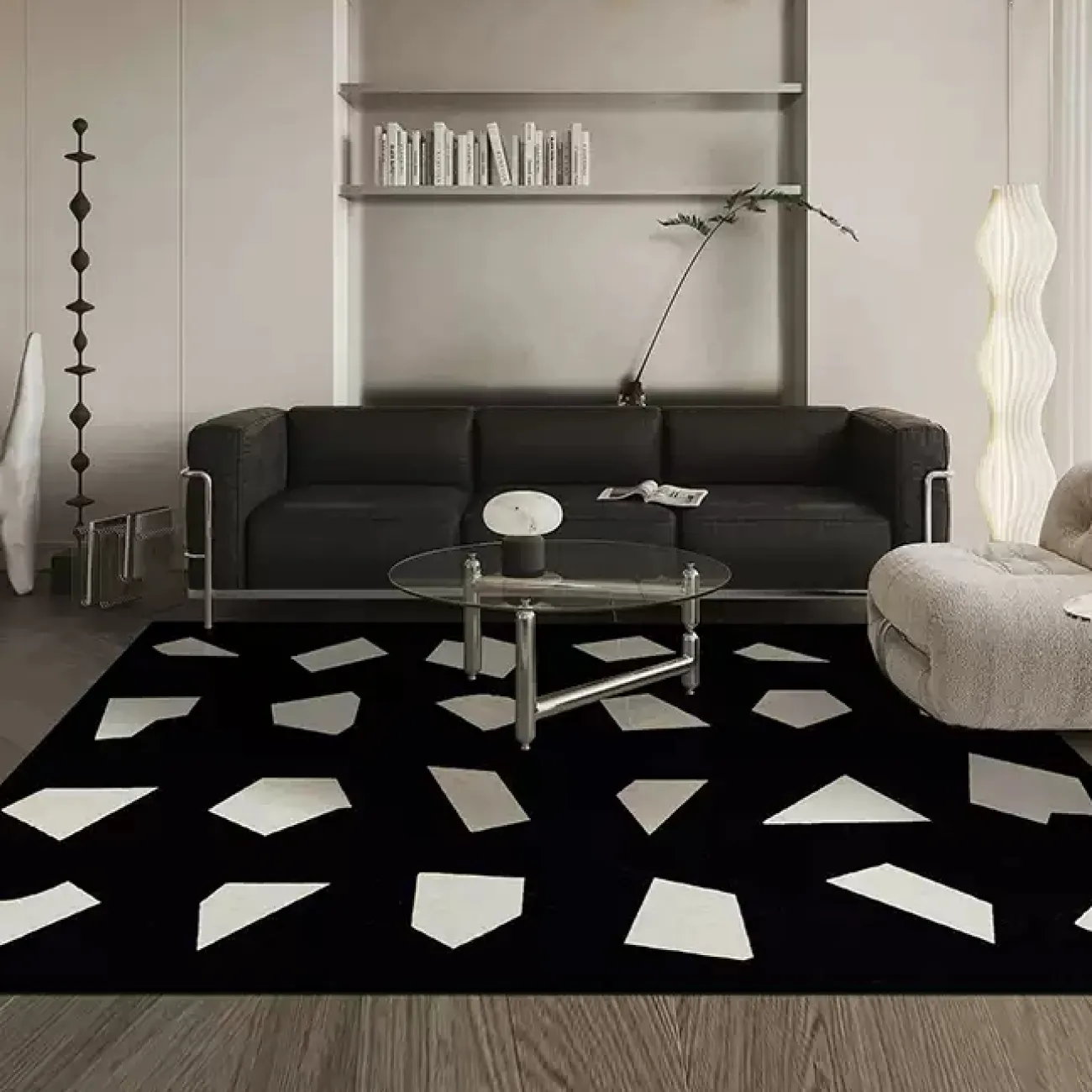 Дизайнерский ковёр ART Design из шерсти KV39284-32