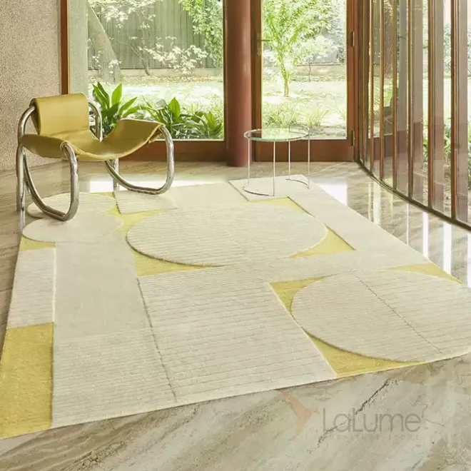 Тёплый ковёр ART Design из шерсти KV39291-32