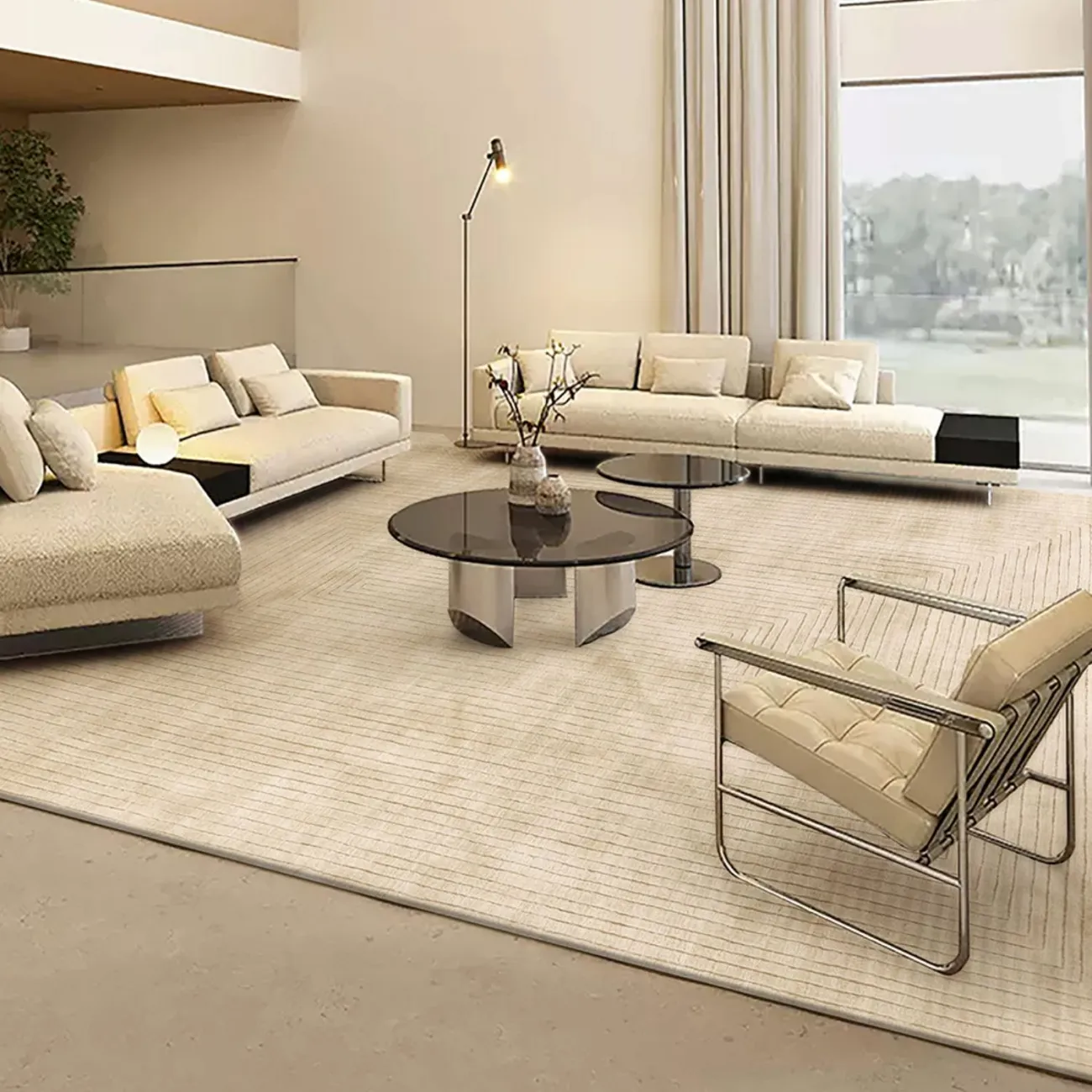 Практичный ковёр ART Design из лиоцеллы KV39293-32