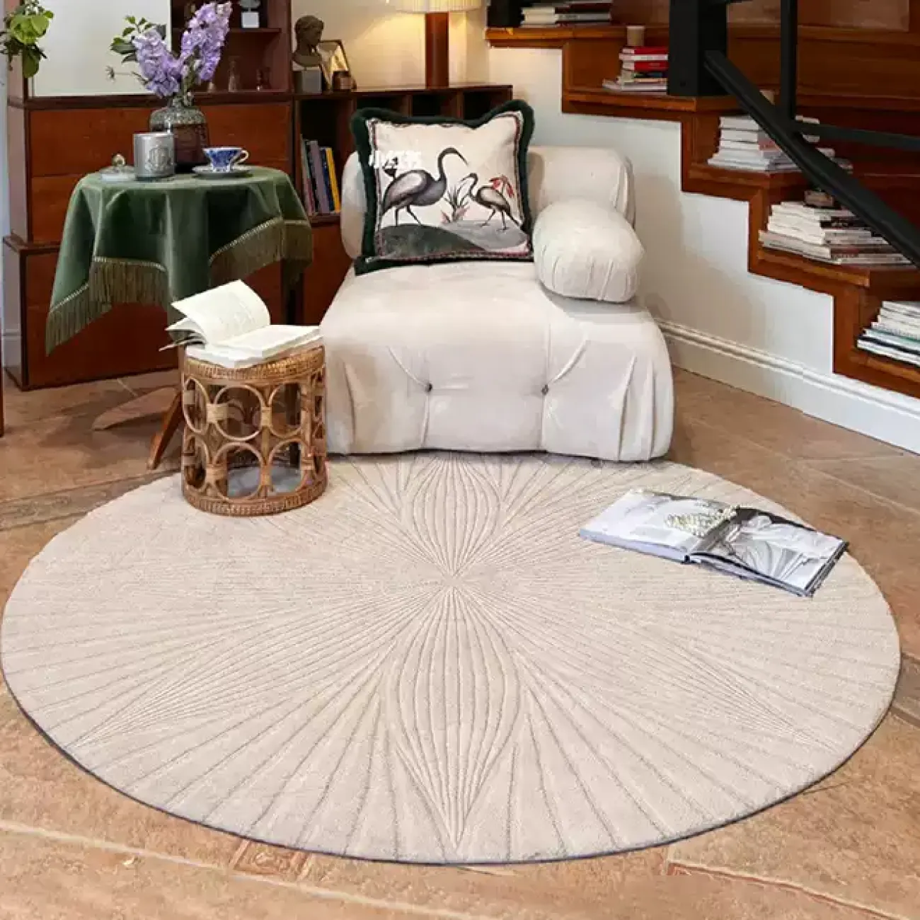 Практичный ковёр ART Design из шерсти KV39296-32