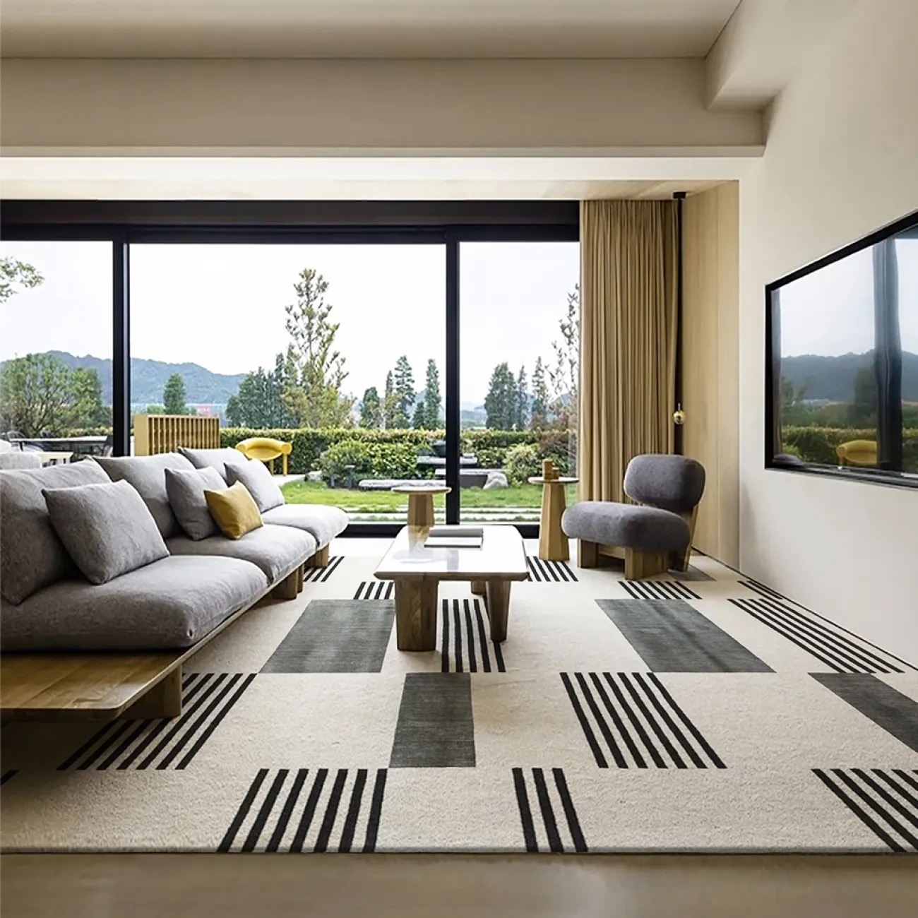 Практичный ковёр ART Design из шерсти KV39298-32 Практичный ковёр ART Design из шерсти KV39298-32