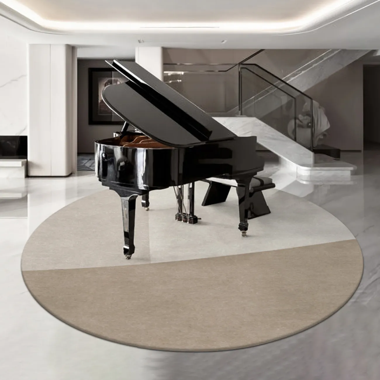 Практичный ковёр ART Design из шерсти KV39300-32