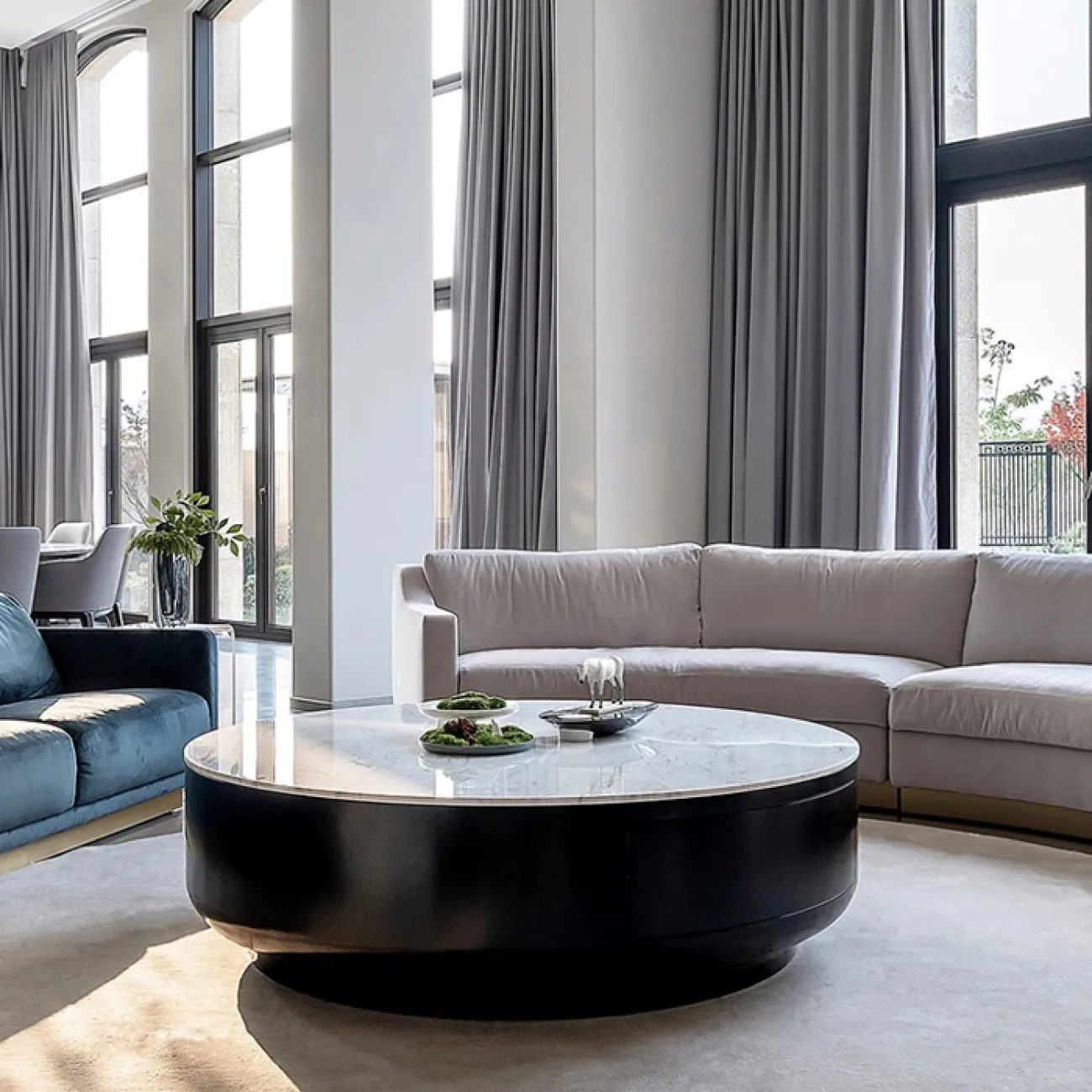 Однотонный ковёр ART Design из шерсти KV39303-32