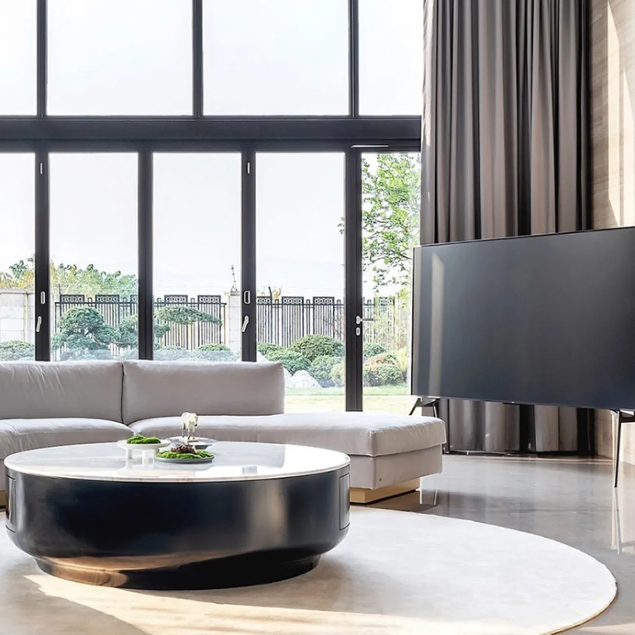 Однотонный ковёр ART Design из шерсти KV39303-32