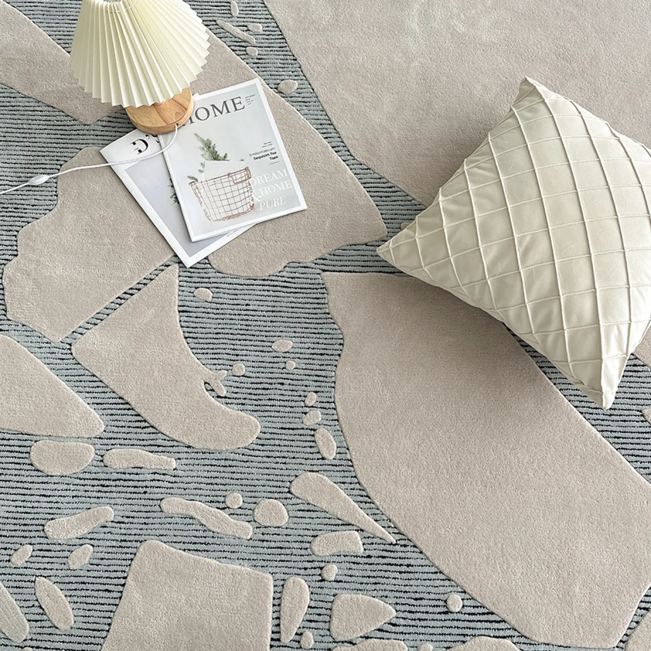 Оригинальный ковёр ART Design из шерсти KV39304-32