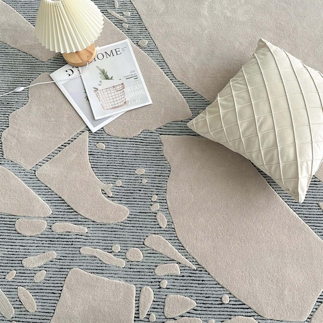 Оригинальный ковёр ART Design из шерсти KV39304-32