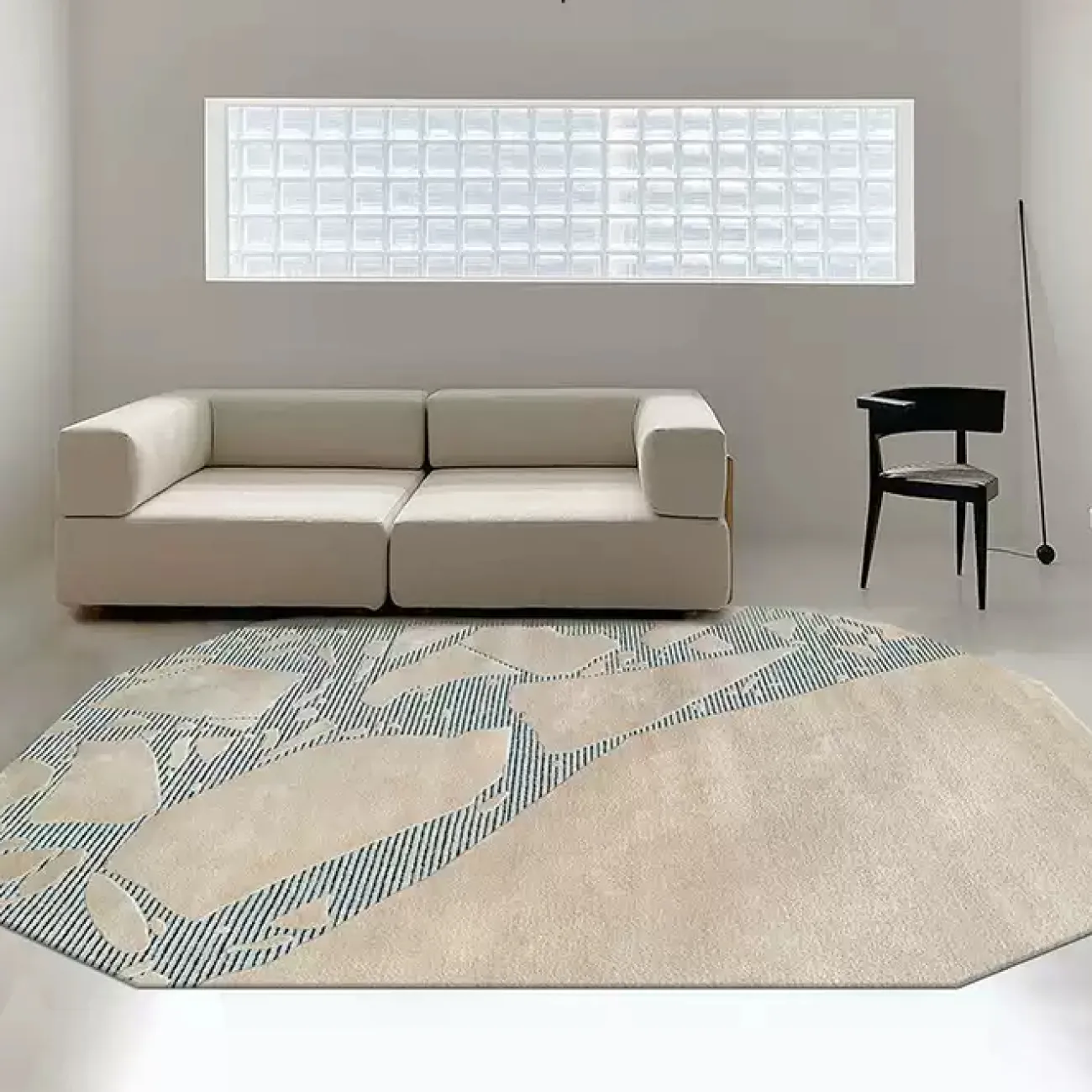 Оригинальный ковёр ART Design из шерсти KV39304-32