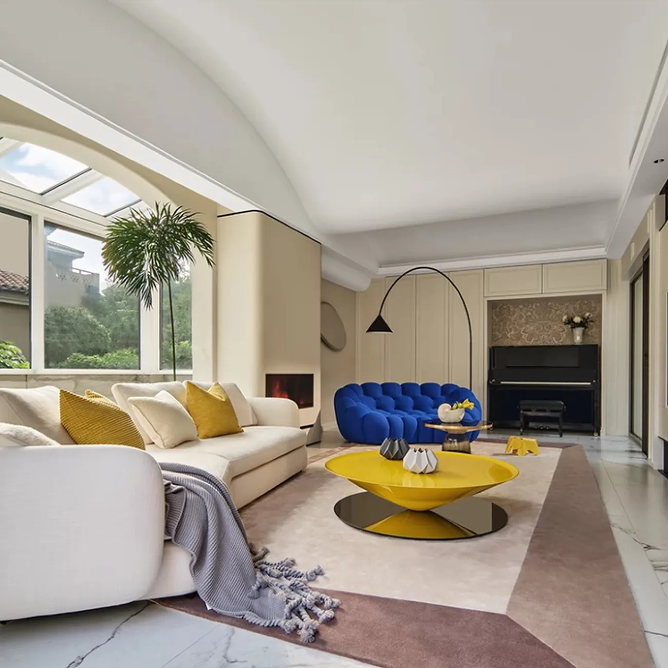 Роскошный ковёр ART Design из шерсти KV39305-32