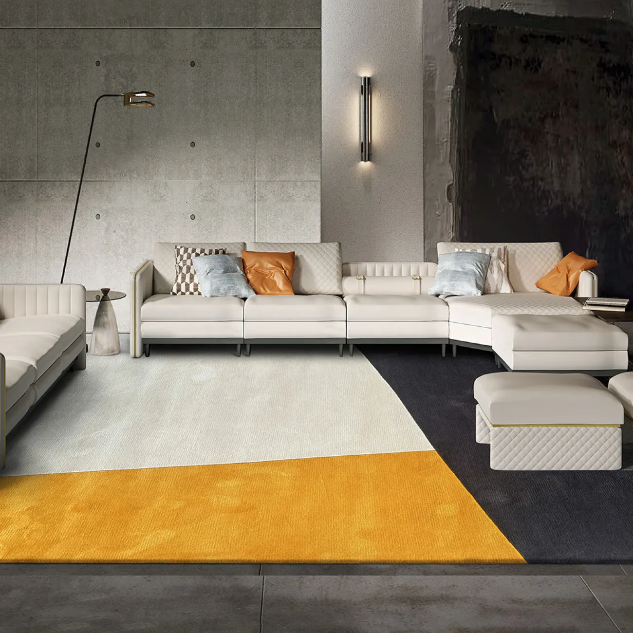 Роскошный ковёр ART Design из шерсти KV39305-32