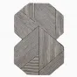 Дизайнерский ковёр ART Design из шерсти KV39306-32