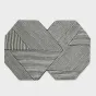 Дизайнерский ковёр ART Design из шерсти KV39306-32