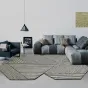 Дизайнерский ковёр ART Design из шерсти KV39306-32
